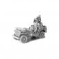 Preview: 1/16 Bausatz Willys Jeep mit Fahrer und Schütze