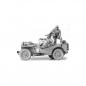 Preview: 1/16 Bausatz Willys Jeep mit Fahrer und Schütze