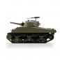 Preview: Heng Long RC Panzer M4A3 Sherman grün BB+IR Pro Serie mit Rohrrückzug