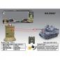 Preview: RC Battle Panzer German Tiger 1:28 mit integriertem Infrarot Kampfsystem 2.4 Ghz