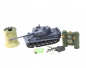 Preview: RC Battle Panzer German Tiger 1:28 mit integriertem Infrarot Kampfsystem 2.4 Ghz
