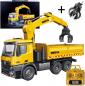 Preview: Huina 1575 RC Kipplader mit Kran, Holz und Schrottgreifer