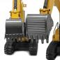 Preview: Huina 1580 Vollmetall Bagger V4 23 Kanal mit Rauch und Sound im Koffer neuste Version