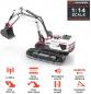 Preview: Huina 1594 Bagger mit Metallketten