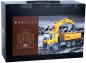 Preview: Huina 1575 RC Kipplader mit Kran, Holz und Schrottgreifer