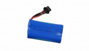 LiIon Akku 2S 7,4V 1500mAh mit 4-fach HBX Stecker