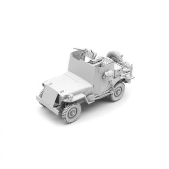 1/16 Bausatz Willys Jeep gepanzert