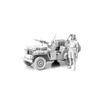 1/16 Bausatz Willys Jeep SAS