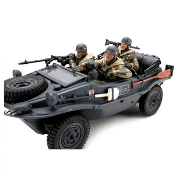 1/16 Figuren Schwimmwagen Besatzung Set Fallschirmjäger Winter