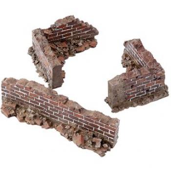 1/16 Figurenbausatz Zubehör Backsteinmauer Set
