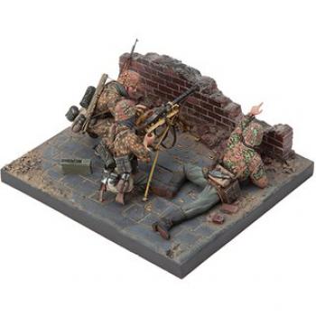 1/16 Figurenbausatz Zubehör Deutsche MG34 Gruppe Set
