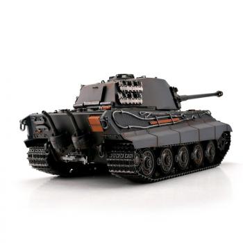 Torro RC Panzer Königstiger grau BB Rauch