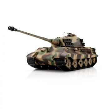Heng Long RC Panzer Königstiger Henschelturm tarn BB+IR