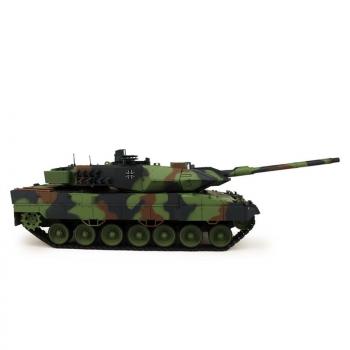 Heng Long RC Panzer Leopard 2A6 flecktarn BB+IR (Metallketten)