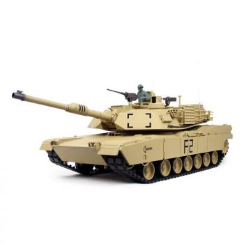 Heng Long RC Panzer M1A2 Abrams sand BB+IR (Metallketten)