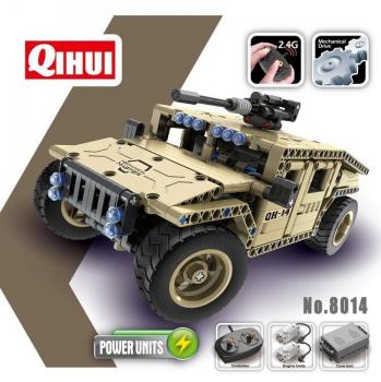 RC Militär Bausteinfahrzeug mit Fernsteuerung