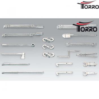 19-teiliges Metall Werkzeug & Zubehör Set für Panzer IV.