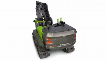 Huina 1593 Kettenbagger 1:14 + 3 Anbauteile