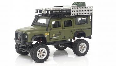 D90X28 METALL SCALE CRAWLER 4WD 1:28 RTR, GRÜN