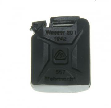 Wasser Kanister Wehrmacht Resin mit Schrift grau lackiert 1:16