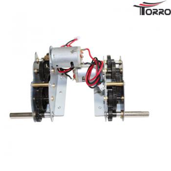 4in1 Stahlgetriebe für Torro/Taigen Panther G / F und HL 3879, 3879-1
