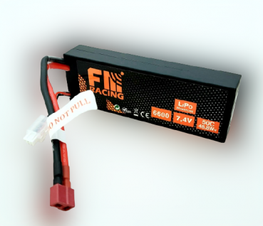 AKKU 7.4V 2S 6600MAH