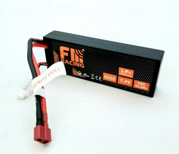 AKKU 7.4V 2S 6600MAH
