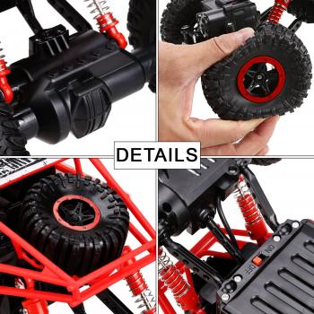 Rock Crawler HB-P1803 mit 2,4 GHz 4WD rot