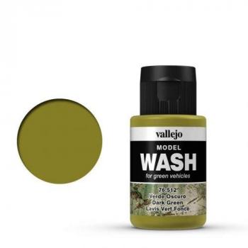 MODEL-WASH Verwitterungs-Effekt Farbe von Vallejo 76.512 Dark Green / Dunkelgrün