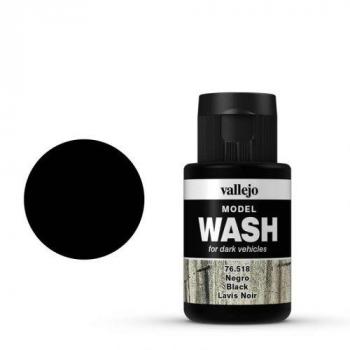 MODEL-WASH Verwitterungs-Effekt Farbe von Vallejo 76.518 black / Schwarz
