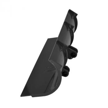 Schneepflug Metall "schwarz"