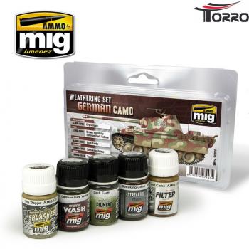 GERMAN CAMO WEATHERING SET von MIG