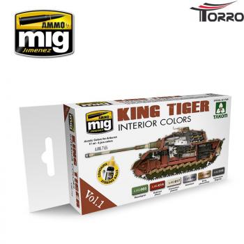 KING TIGER INTERIOR COLOR (SPECIAL TAKOM EDITION) VOL.1 von MIG