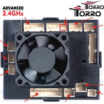 PLATINE FAHRTENREGLER 2.4 GHz FÜR HENG LONG TORRO PANZER
