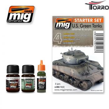 US GREEN VEHICLES SET von MIG