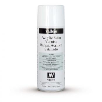 Vallejo Premium Varnish Spray Satin (Satinlack) (400ml)