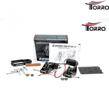 Waltersons 3 Speed Motor-Metallgetriebe WT-622009 für TORRO Königstiger