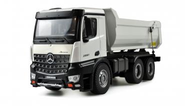 Mercedes LKW Kipper PRO Metall 1:18, 2,4GHz RTR weiß