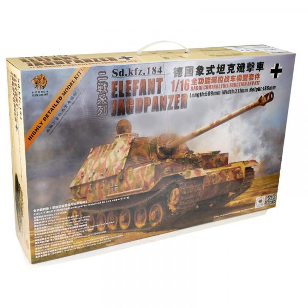 1/16 Bausatz Elefant "Hooben"