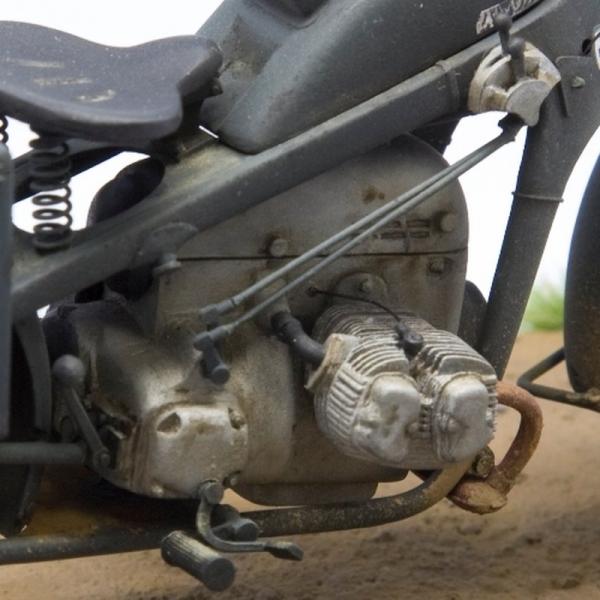1/16 Bausatz Motorrad Zündapp KS-750/1 Solo
