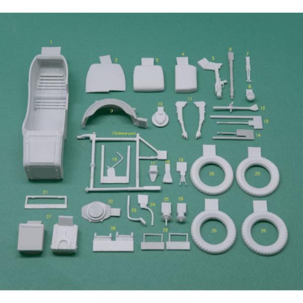 1/16 Bausatz Motorrad Zündapp KS-750 mit Seitenwagen
