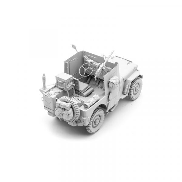 1/16 Bausatz Willys Jeep gepanzert