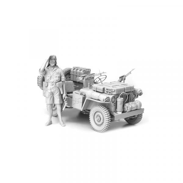 1/16 Bausatz Willys Jeep SAS