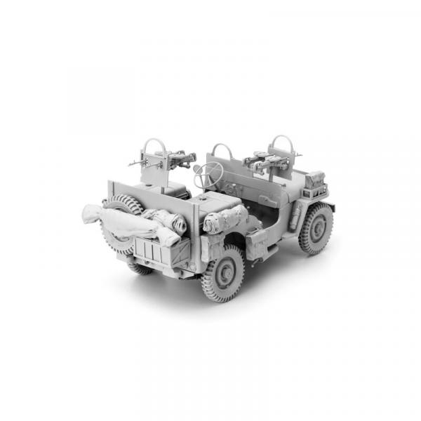 1/16 Bausatz Willys Jeep SAS