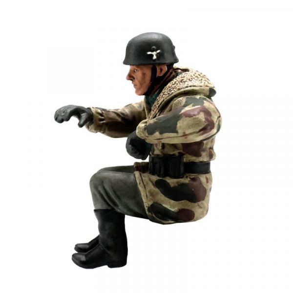 1/16 Figur Schwimmwagen Fahrer Fallschirmjäger Winter