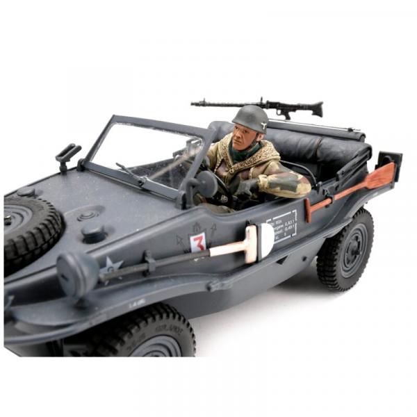 1/16 Figuren Schwimmwagen Besatzung Set Fallschirmjäger Winter