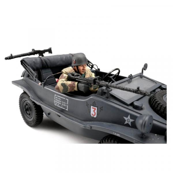 1/16 Figuren Schwimmwagen Besatzung Set Fallschirmjäger Winter