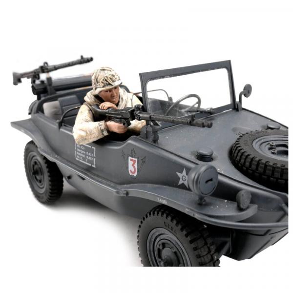 1/16 Figur Schwimmwagen Schütze Winter