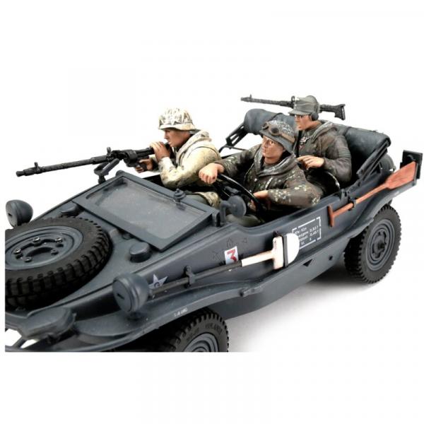 1/16 Figuren Schwimmwagen Besatzung Set Winter