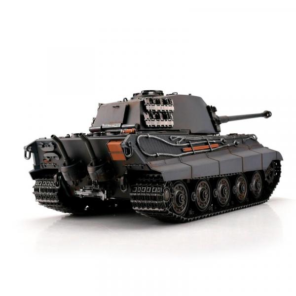 Torro RC Panzer Königstiger grau BB Rauch